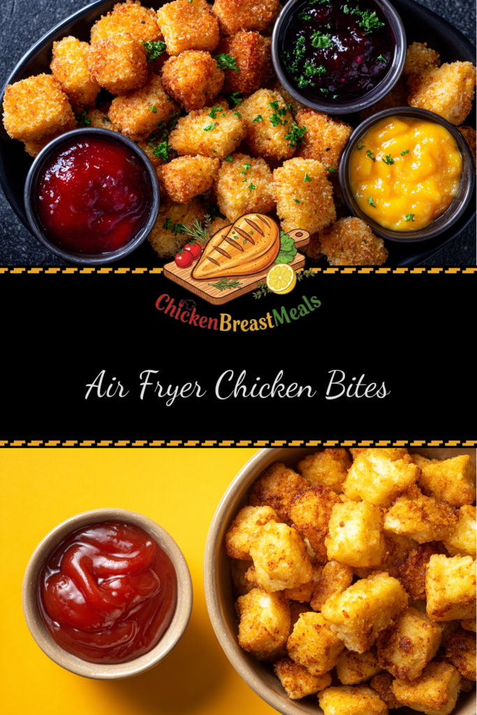 crispy chicken bites air fryer