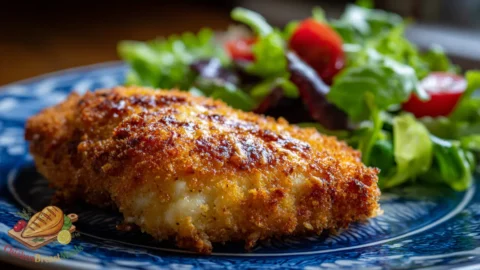parmesan crusted chicken breast crispy