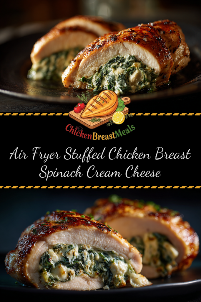 spinach cream cheese stuffed chicken