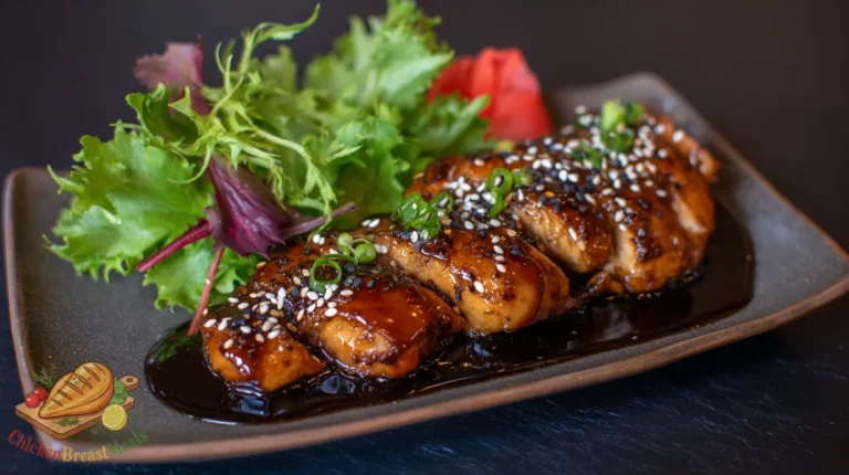teriyaki chicken breast glossy