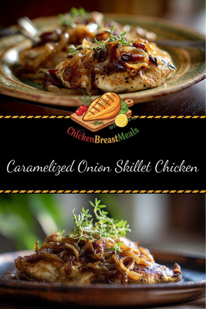smothered chicken onions