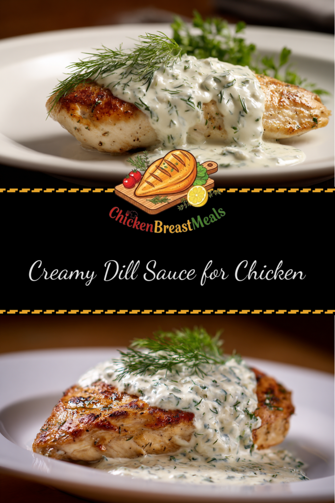 chicken dill topping