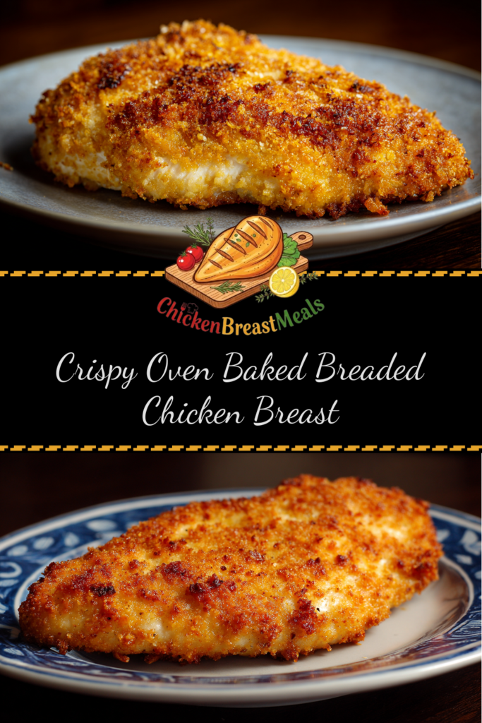 breaded chicken crispy oven