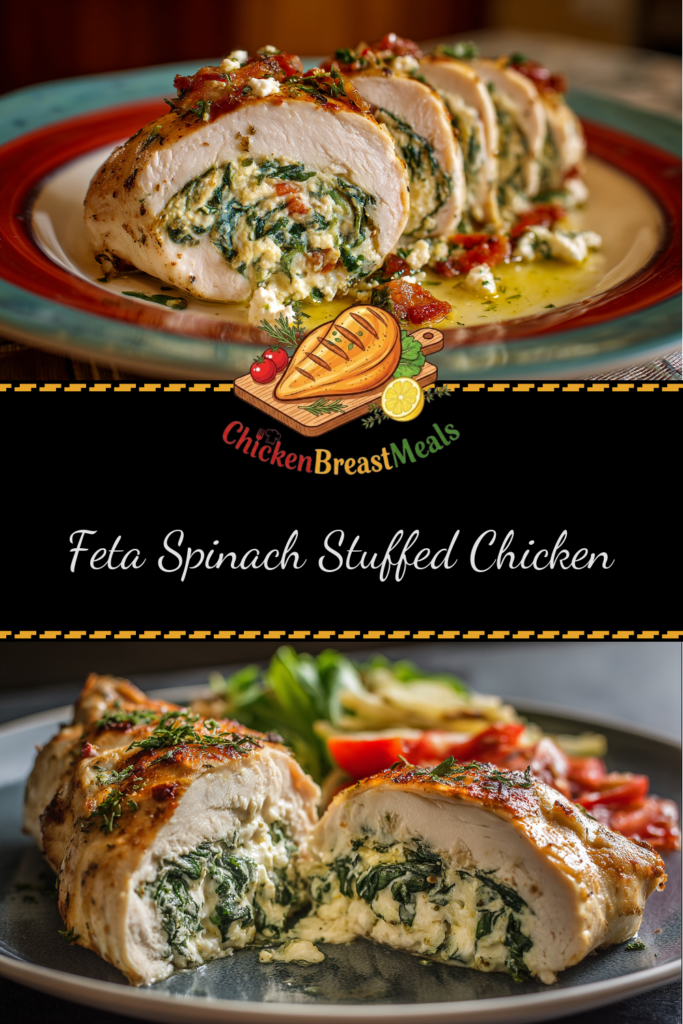 mediterranean stuffed chicken