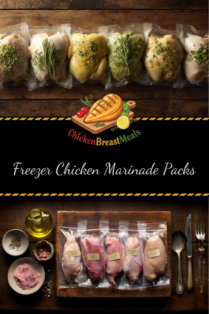 marinated chicken freezer