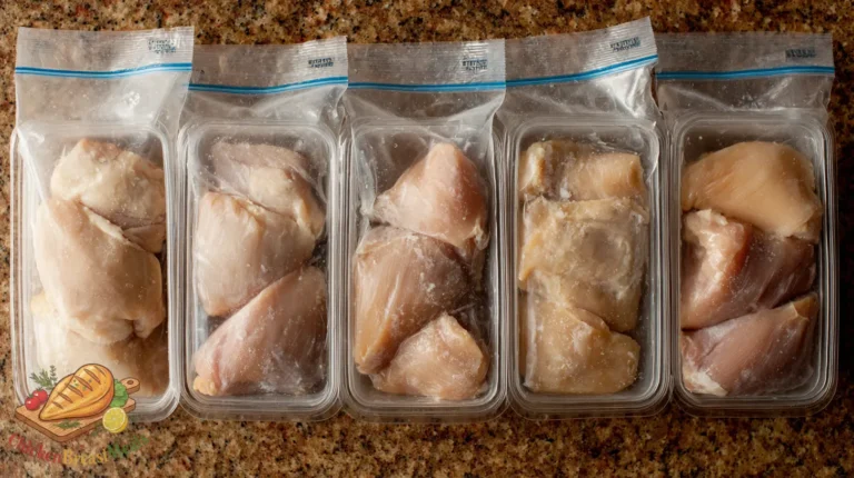 freezing cooked chicken