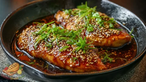 honey soy chicken skillet
