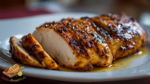 reheat chicken breast juicy