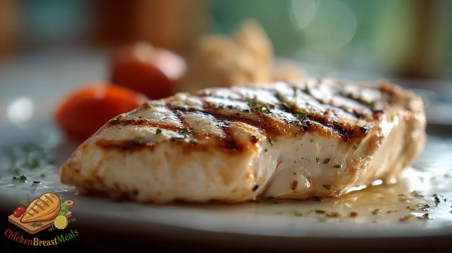 low fat chicken plate