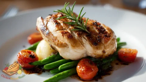 low fodmap chicken meal