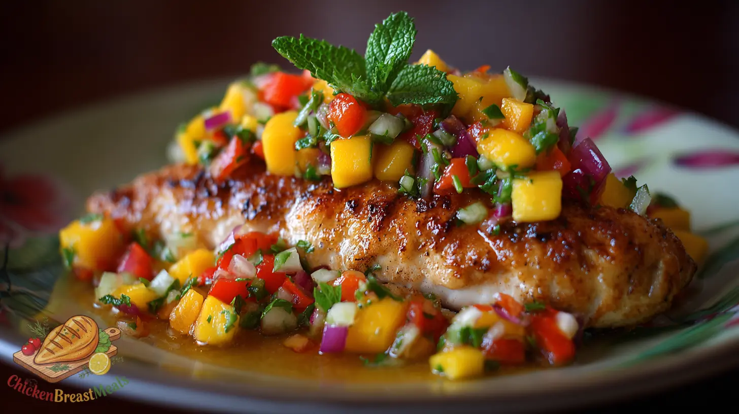 mango salsa chicken