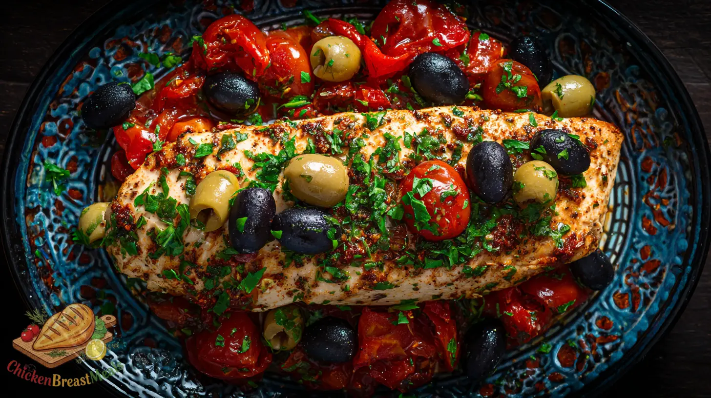 mediterranean chicken plate