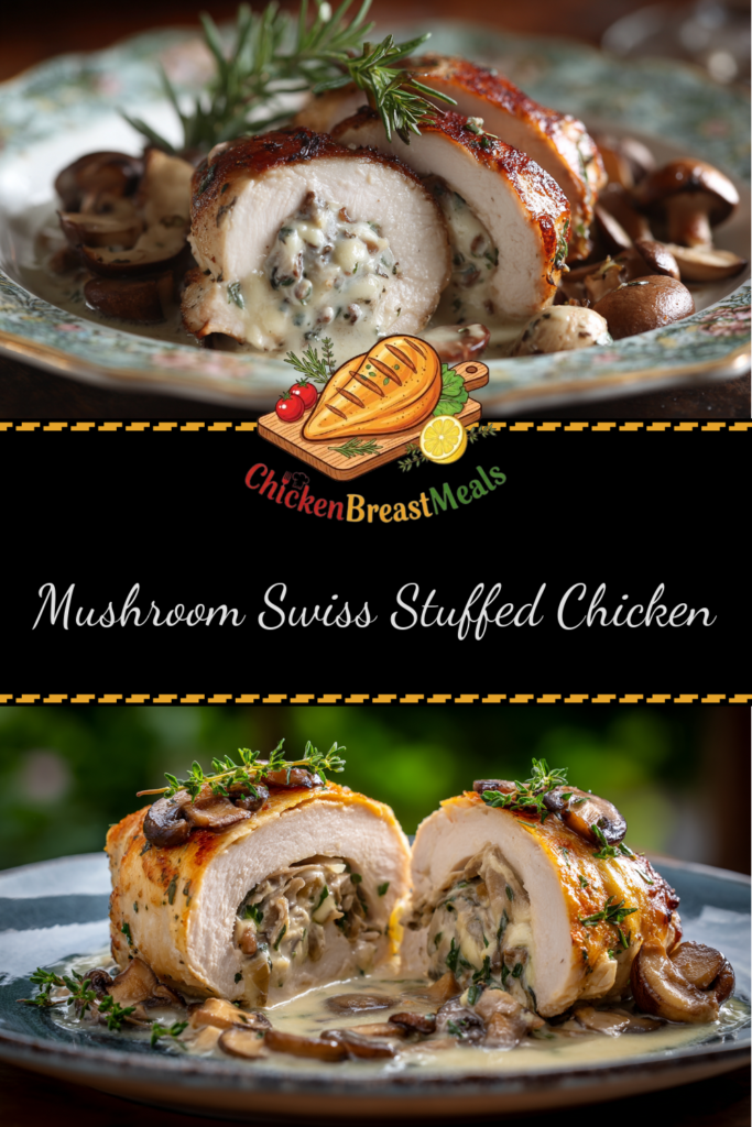 chicken mushroom cheese