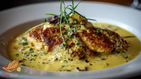 mustard cream chicken skillet