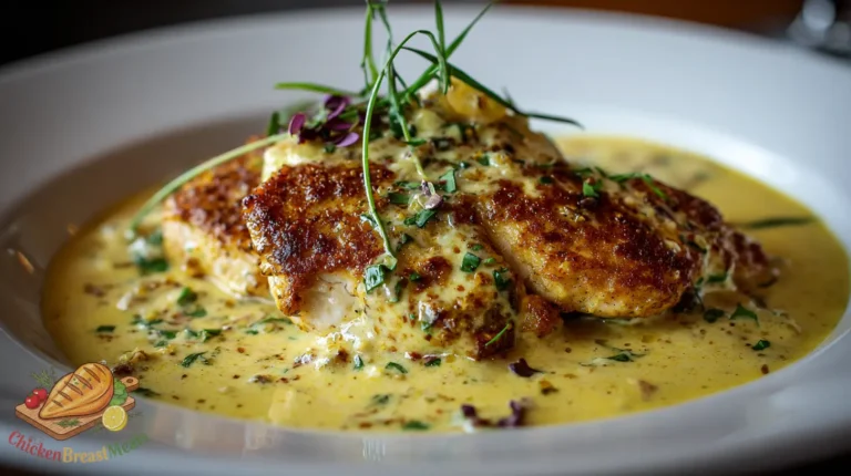 mustard cream chicken skillet