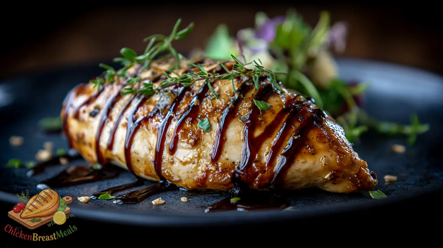 balsamic chicken oven glaze