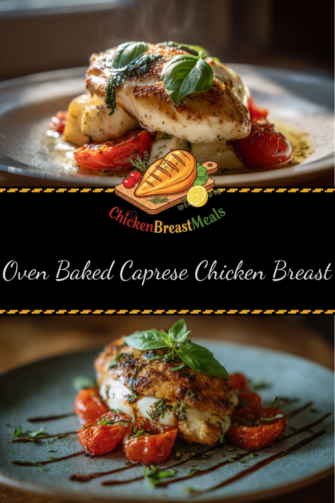 caprese chicken oven
