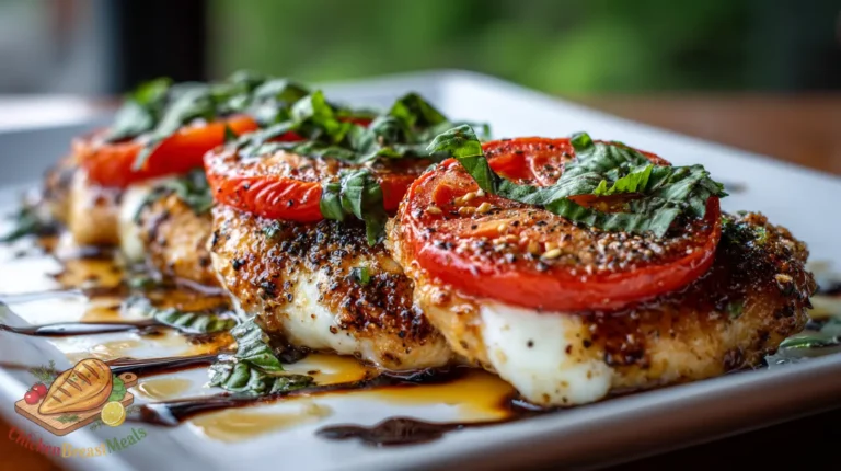 caprese chicken oven