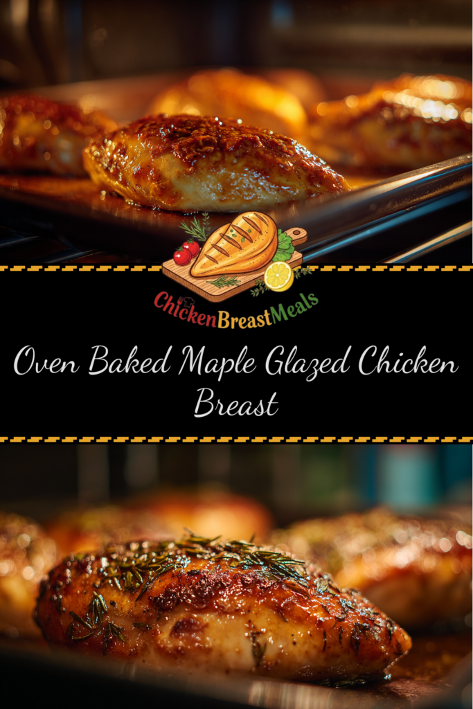 maple chicken glazed oven