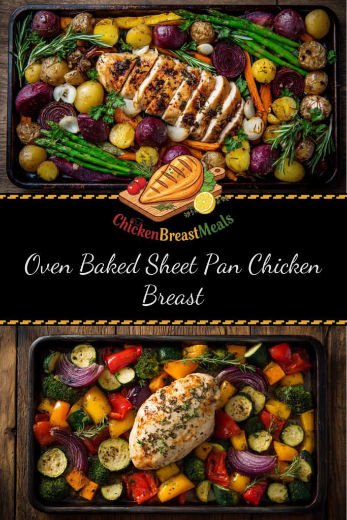sheet pan chicken veggies