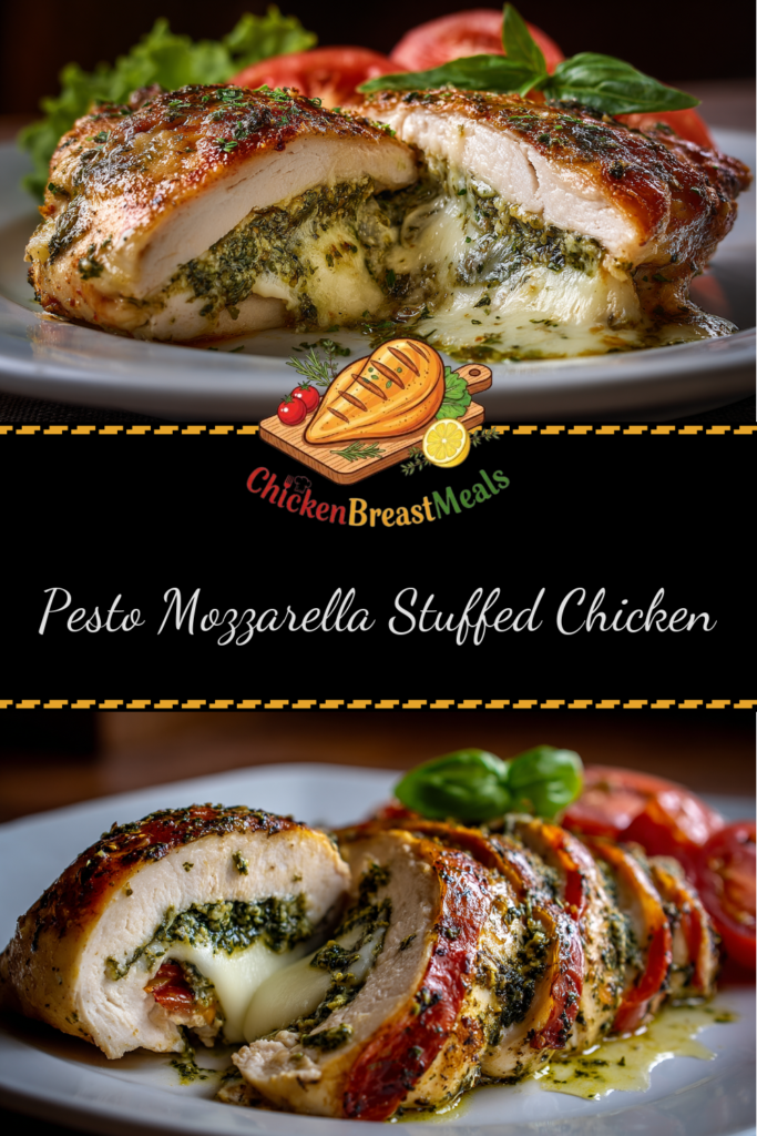 cheesy pesto chicken