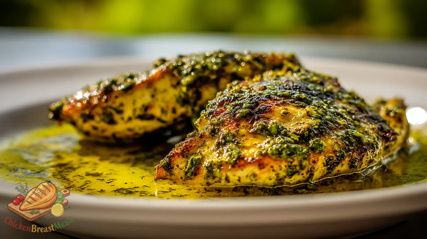 pesto chicken skillet