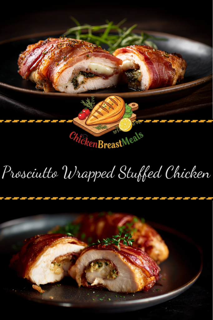 elegant stuffed chicken