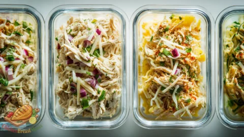 shredded chicken meal prep