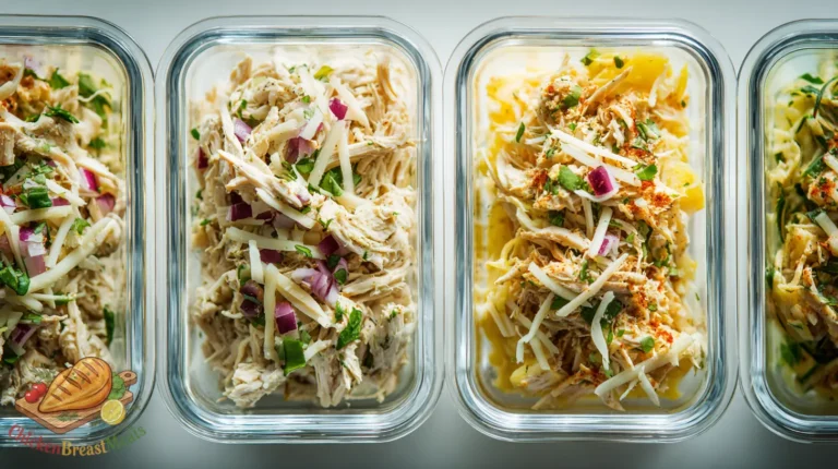 shredded chicken meal prep