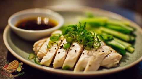 steamed chicken breast