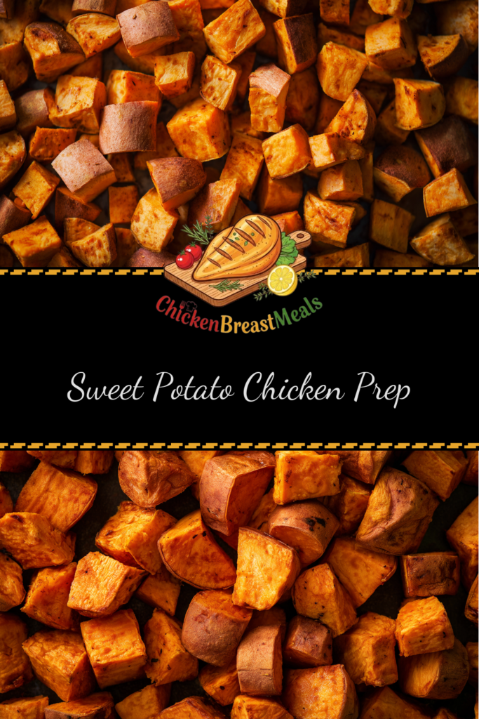 healthy carb chicken prep