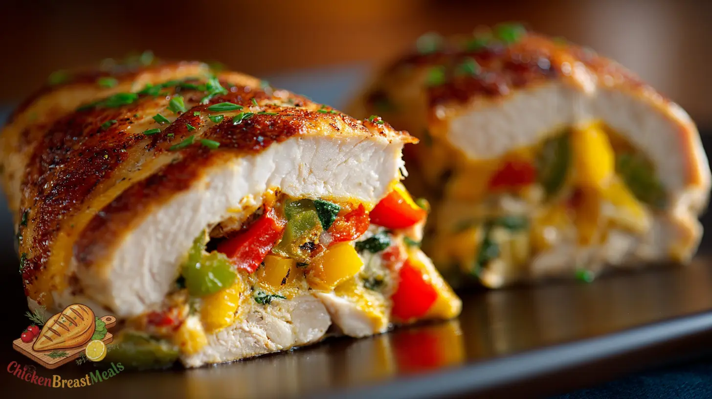 taco stuffed chicken