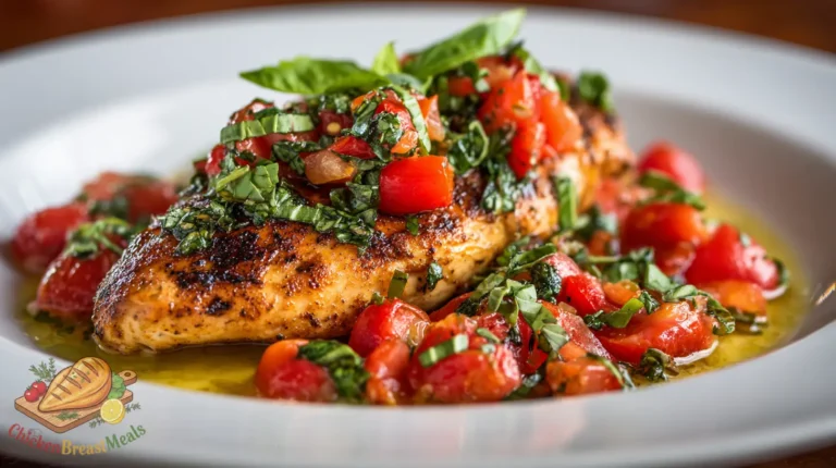 tomato basil chicken skillet