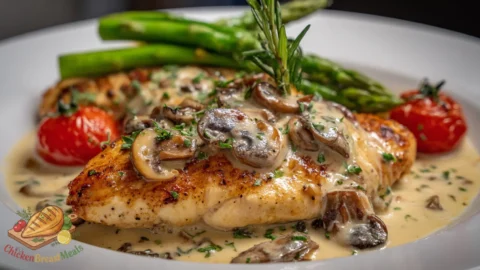 chicken white wine sauce